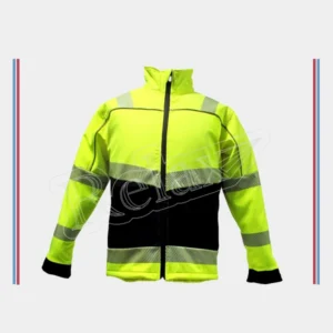 Softshell Fosforlu Polar Ceket