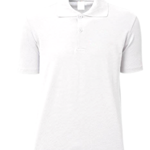 polo yaka beyaz tişört