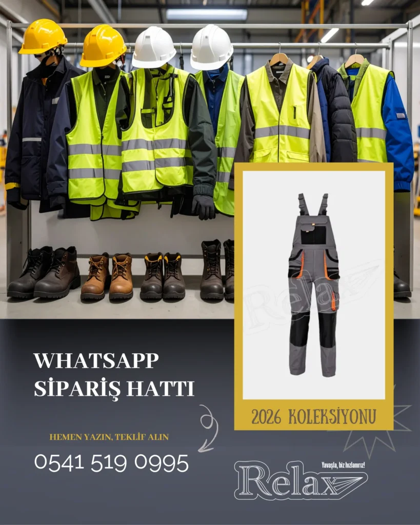 GOSB, İMES ve Gebze'deki tüm sanayi bölgeleri için yüksek kaliteli Gebze iş elbiseleri.