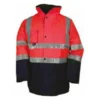 Yüksek Görünürlüklü 5+1 Parka – Kırmızı/Lacivert