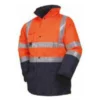 Yüksek Görünürlüklü 5+1 Parka – Turuncu/Lacivert